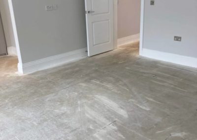 cleaning companies that clean builder's mess including flooring