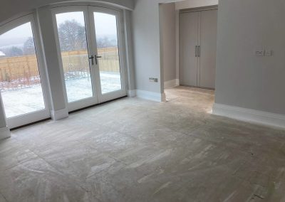 companies that clean builder's mess including flooring and walls