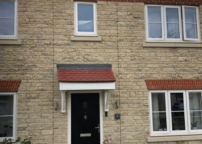 exterior masonry clean for new builds, house builders, building contractors and housing associations