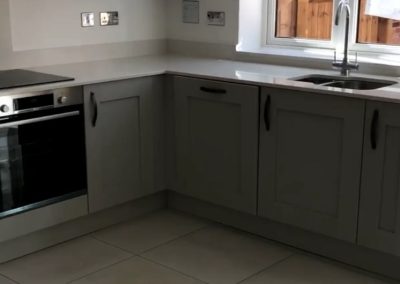 showhome kitchen clean - pre-prospect clean - builder's clean company