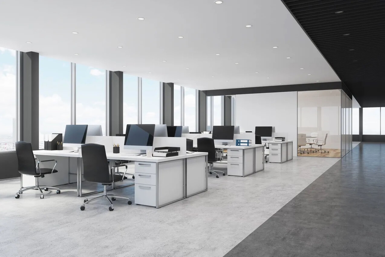 office space show rooms cleaning services UK